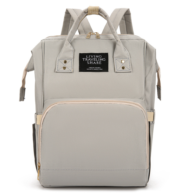 Large Mommy Diaper Backpack – Waterproof Oxford Tote Bag for Moms