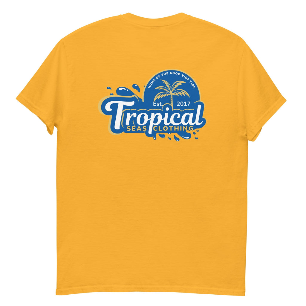 Tropical Tides Classic T-Shirt – Coastal Graphic Tee