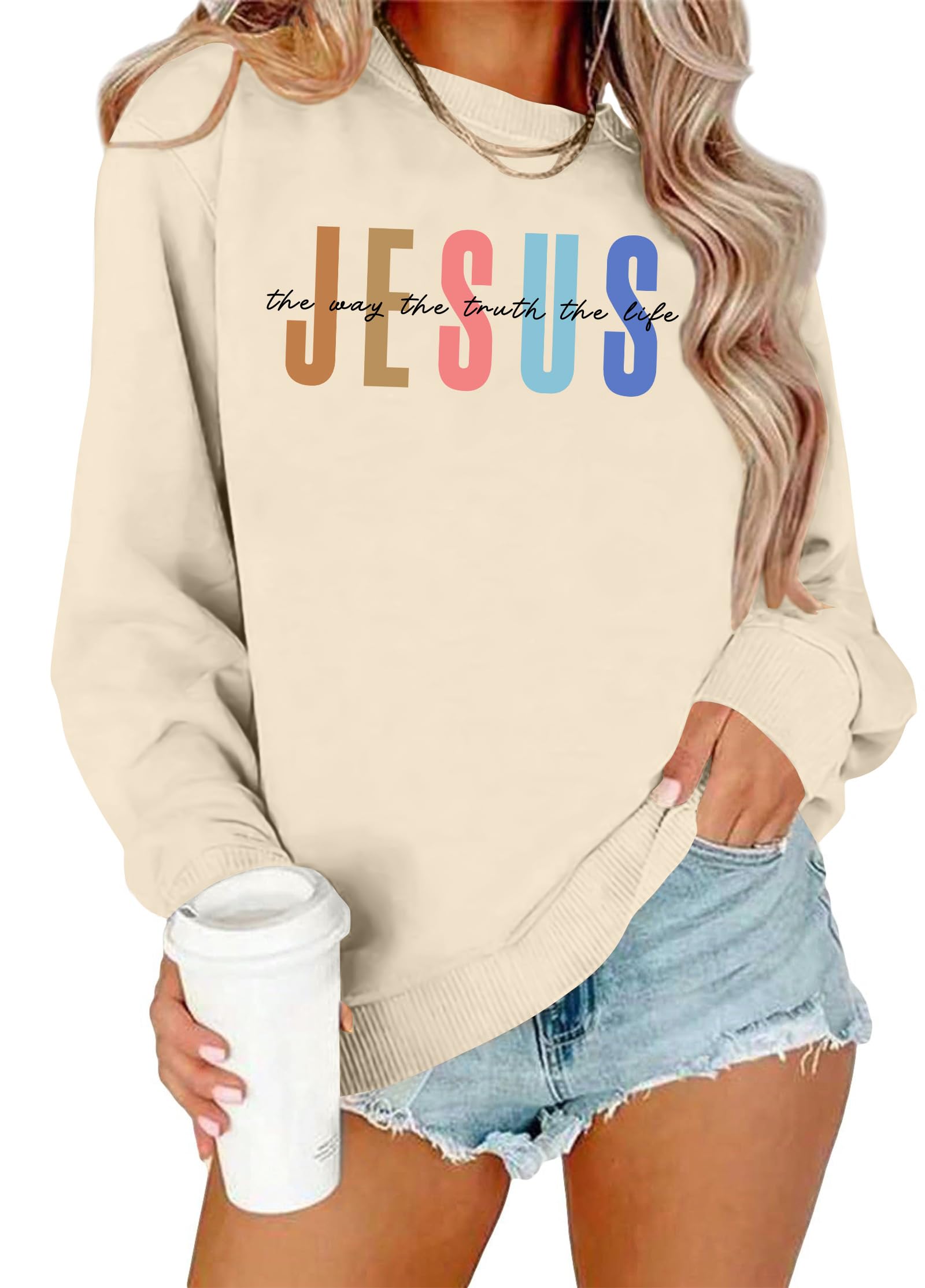 Faithful Grace Women's Christian Sweatshirt
