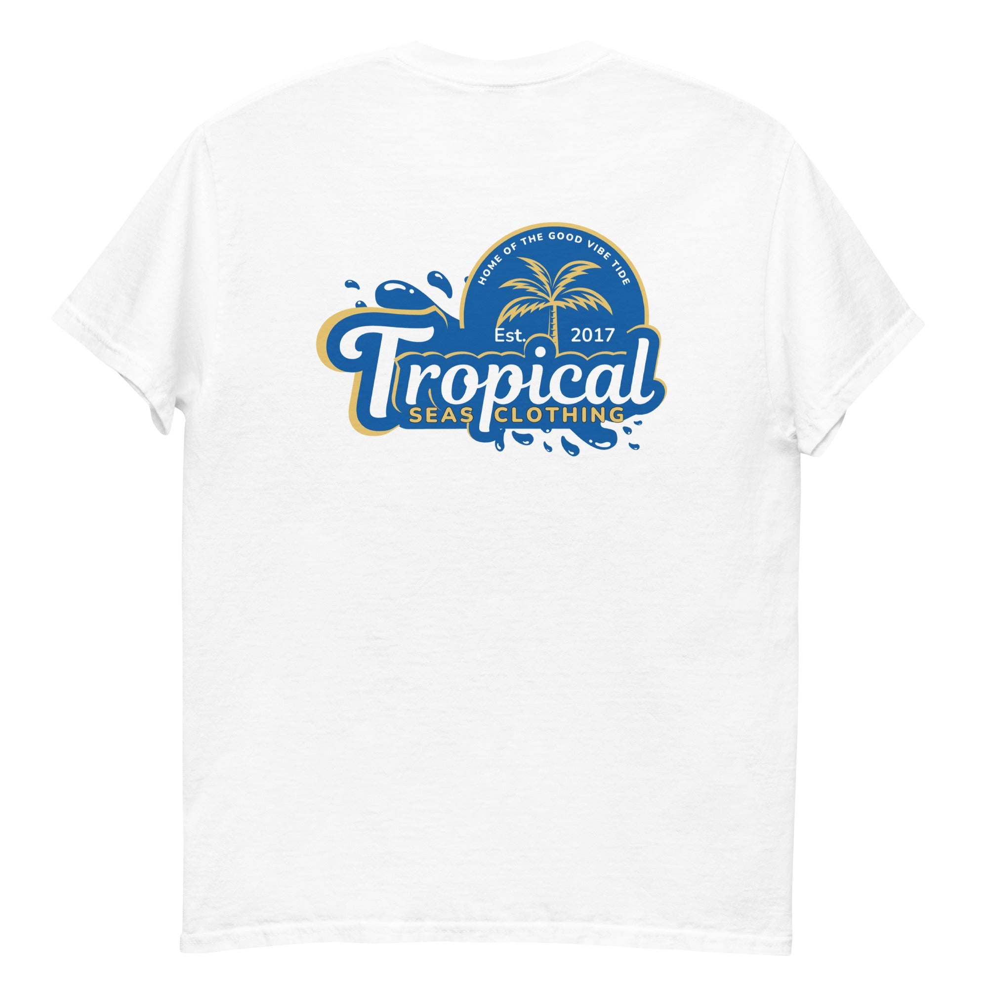 Tropical Tides Classic T-Shirt – Coastal Graphic Tee