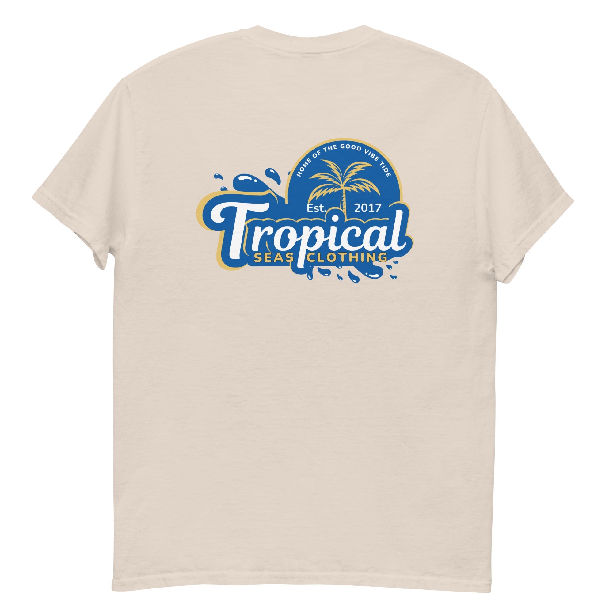 Tropical Tides Classic T-Shirt – Coastal Graphic Tee