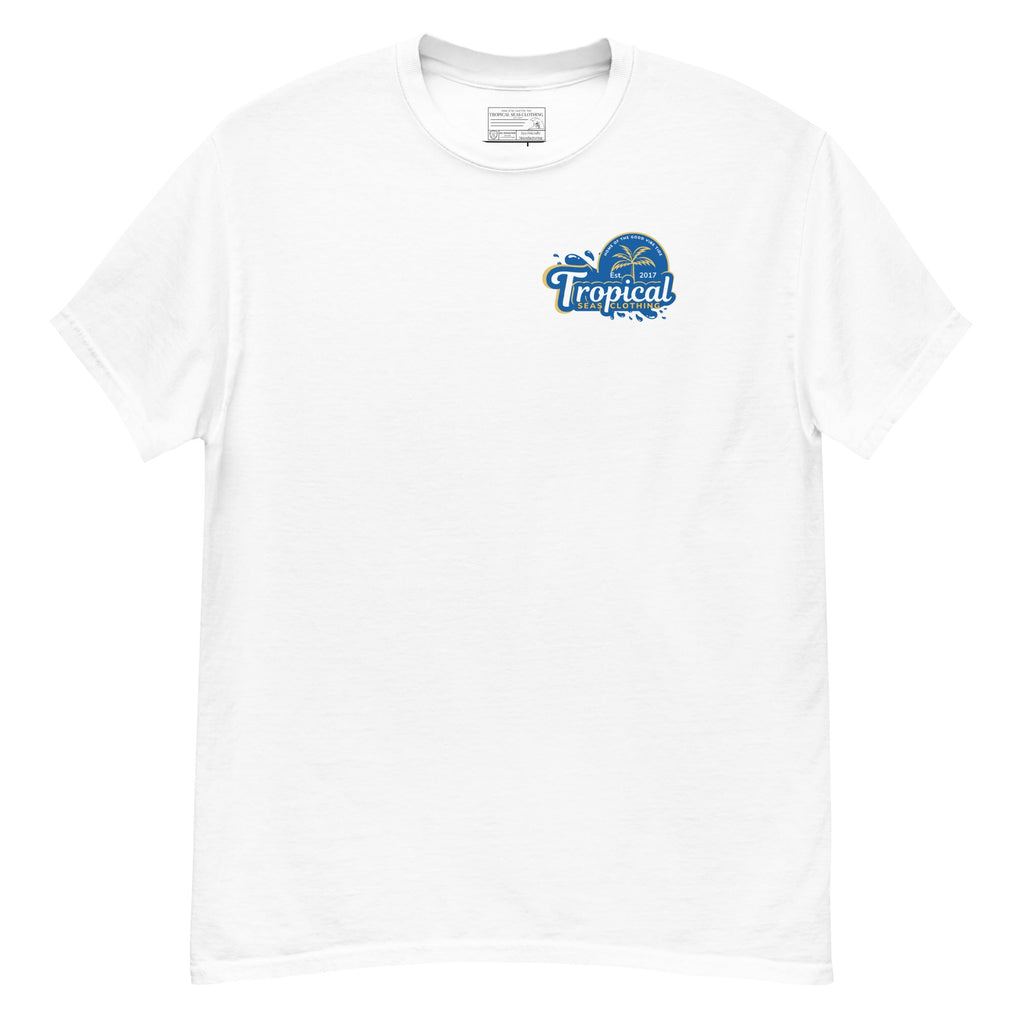 Tropical Tides Classic T-Shirt – Coastal Graphic Tee