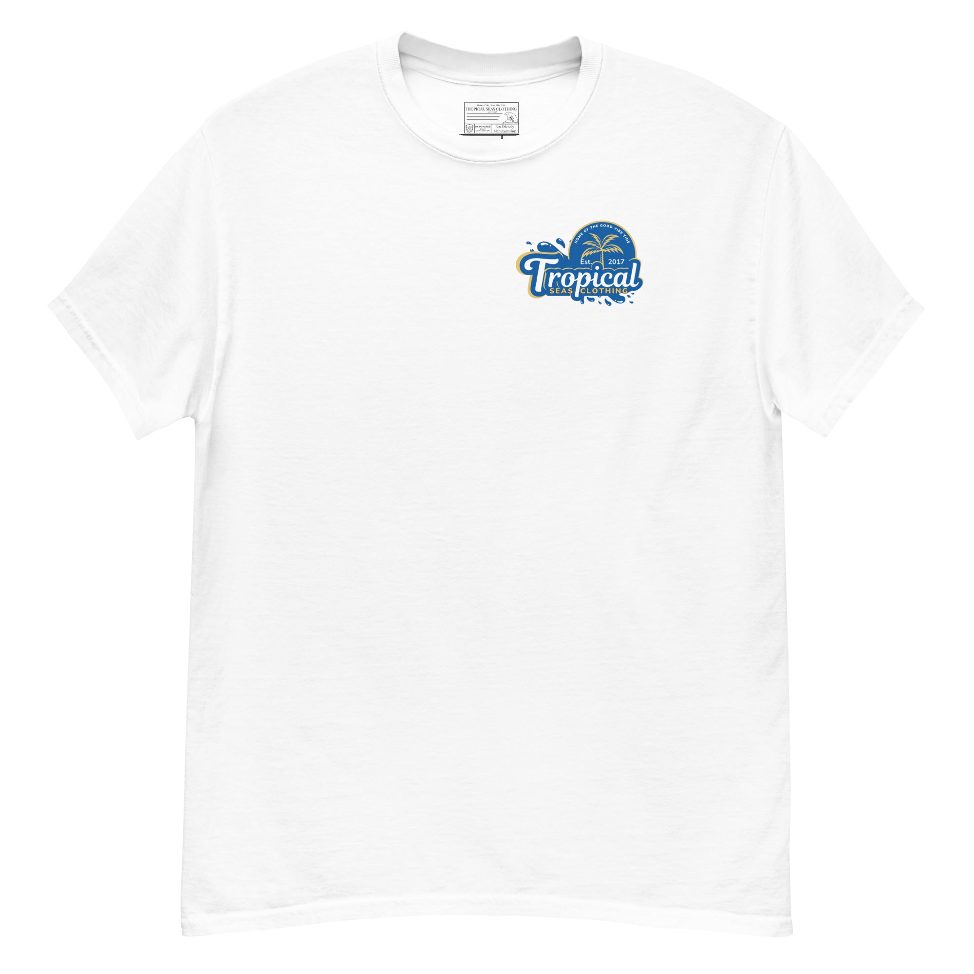 Tropical Tides Classic T-Shirt – Coastal Graphic Tee