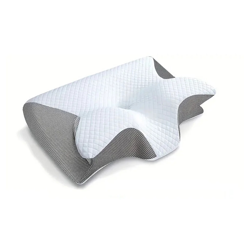 Memory Foam Cervical Neck Pillow – Orthopedic Support for Neck Pain Relief