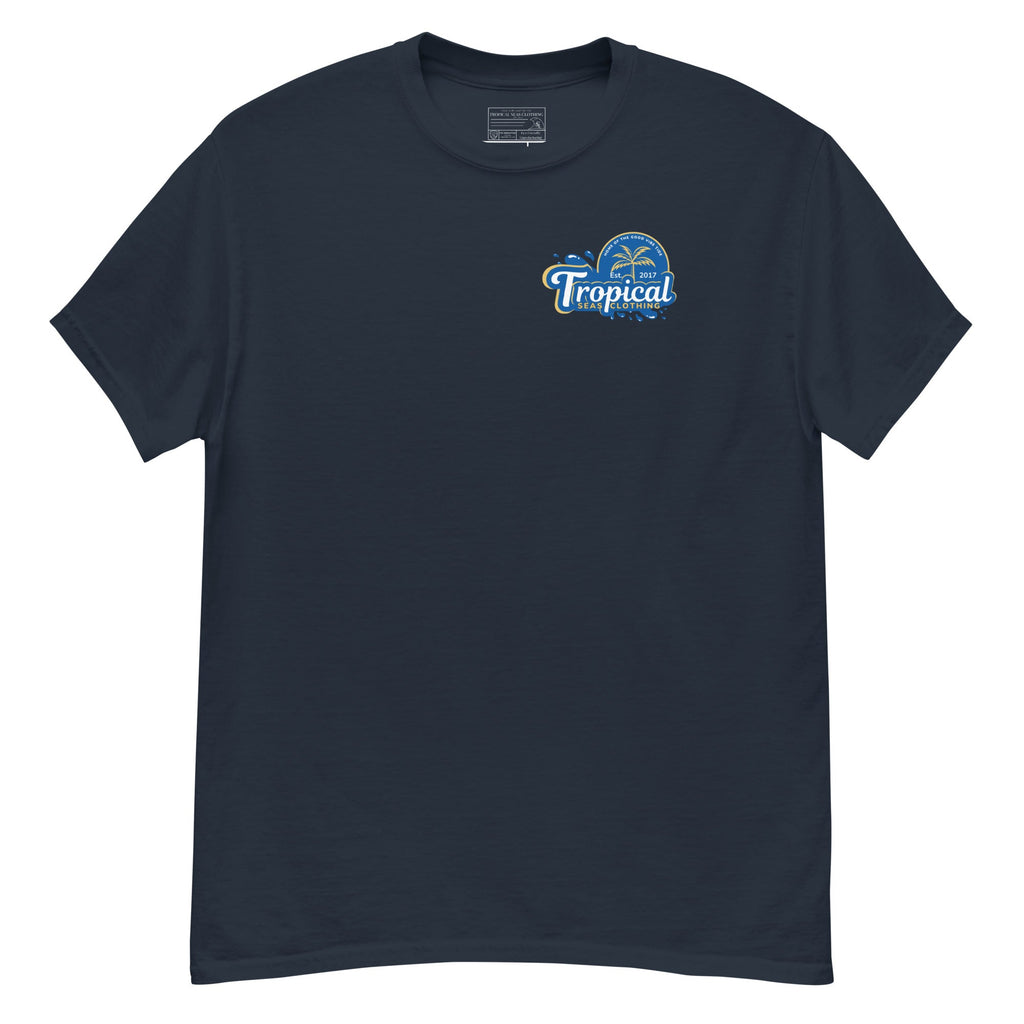 Tropical Tides Classic T-Shirt – Coastal Graphic Tee