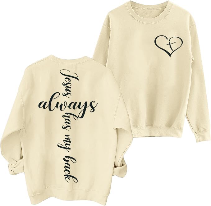 Faithful Whisper Women's Christian Pullover