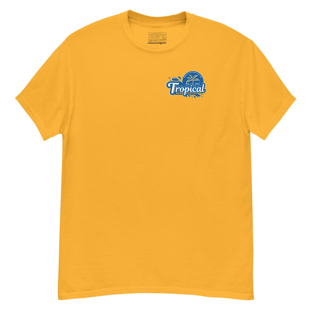 Tropical Tides Classic T-Shirt – Coastal Graphic Tee