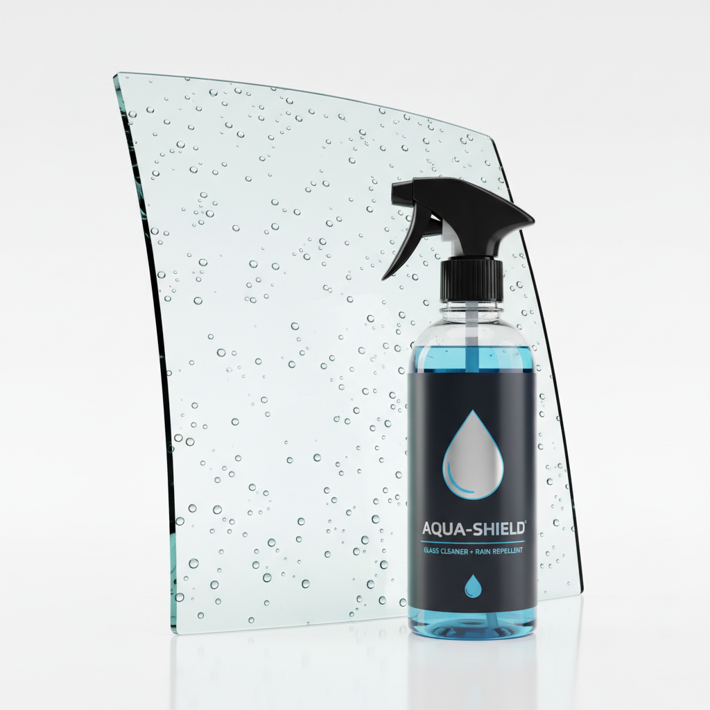 Car Windshield Oil Film Remover – Glass Cleaner & Hydrophobic Coating