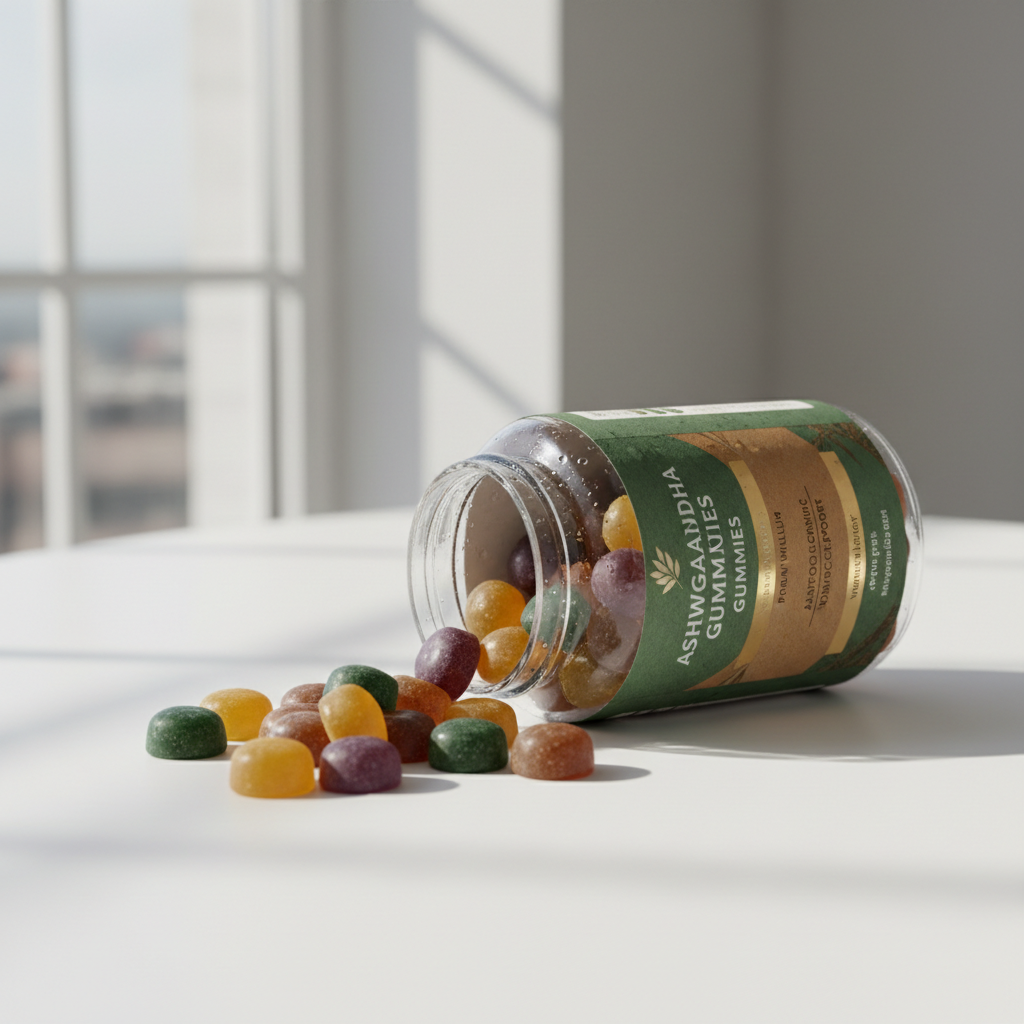 Calm Boost Ashwagandha Gummies - Stress Relief Supplement