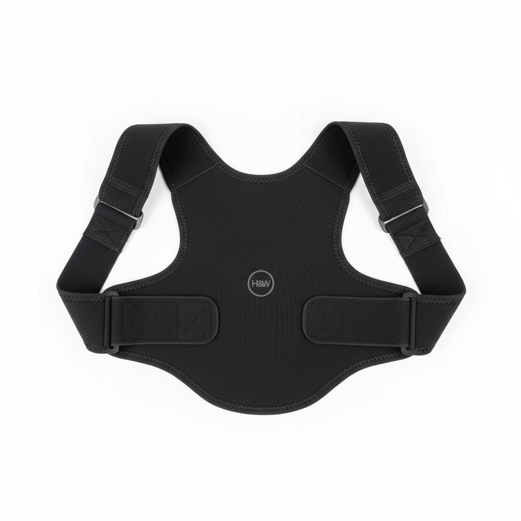 Unisex Posture Corrector Back Brace with adjustable shoulder straps